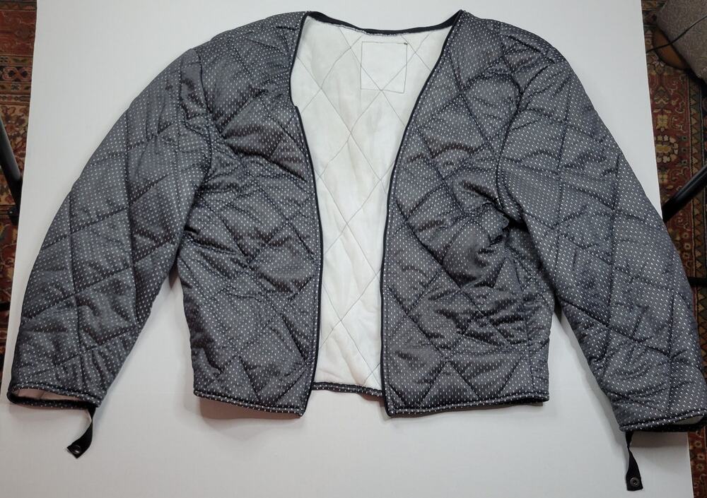 Clover Motorcycle Advanced Technical Wear Jacket LINER Only Zip Out Gray Large